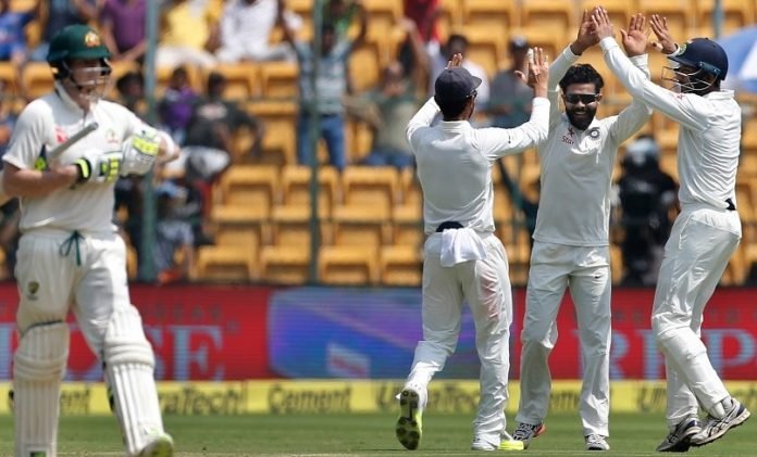 Australia all out 276 in second inning India first wicket fell within 40 run