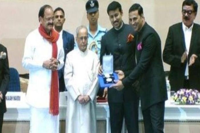 Akshay Kumar, who was Emotional after receiving the first National Film Award
