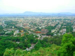 top ten hotest place in india