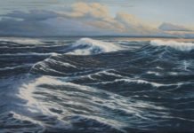 the waves