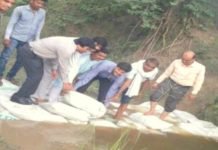 BArkhera chain me pani bachao abhiuyan shuru