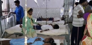 Kalahandi distt me mid day meal khane ke baad bigdi baccho ki halat
