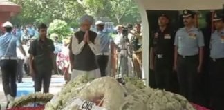funeral of Air Chief Marshal Arjan Singh's