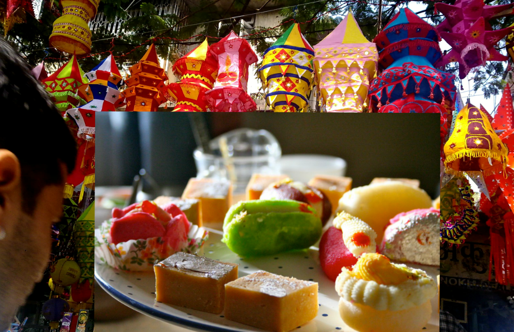 Sweets colors in Diwali