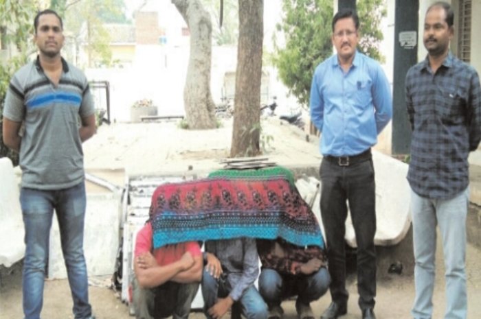 Arrested accused