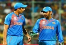 Dhoni and nehra