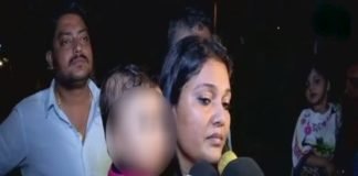 lady with baby