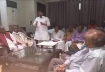 हरदोई सदर विधायक ने की कार्यकर्ताओ के साथ बैठक निकाय चुनाव पर चर्चा nikay chunaw hardoi.