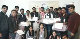 mohanpura clustret celebrated the 10th fundation day of girl education