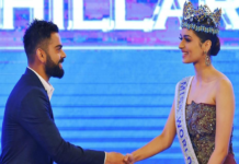 भावी मिस वर्ल्ड 2017 मनुषी छिल्लर को कप्तान विराट कोहली ने दिया ये जवाब Manushi Chhillar and Virat Kohli