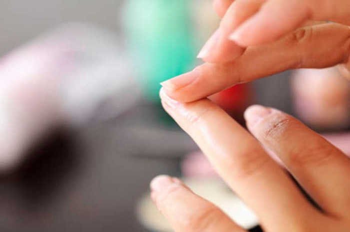 Skin from around the hands