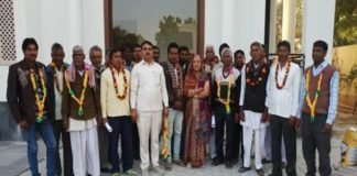 Rajgarh BSP worker included in BJP