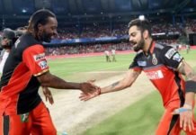 Viral kohli and gayle