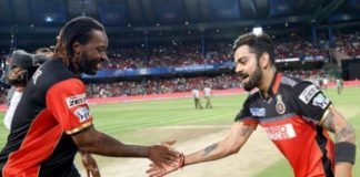 Viral kohli and gayle