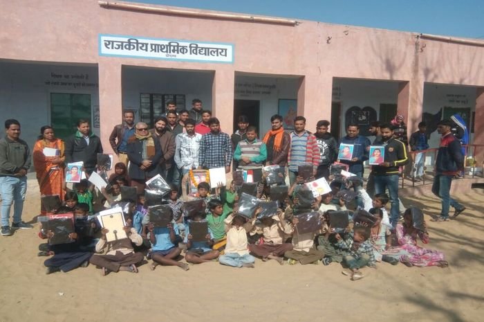 Sweater delivery to students