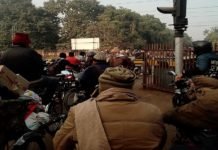 Violation of traffic rules everywhere