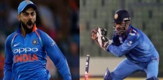 MS Dhoni and kohli