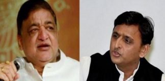 Akhilesh yadav and naresh agarwal