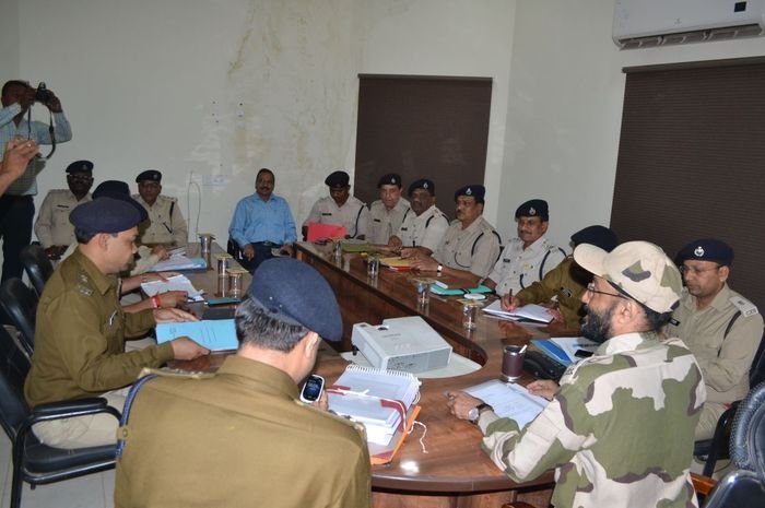भिलाई पुलिस में होगी अब कसावट, पुलिस महानिरीक्षक ने ली बैठक