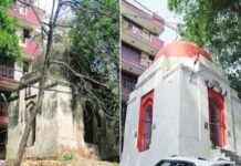दिल्ली का एक मकबरा जिसे रातों-रात बना दिया गया मंदिर Makbara Converted into Tample