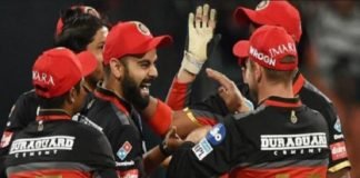 RCB Team In IPL 2018