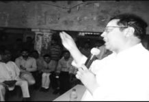 विधायक जी ने ग्राम अहारन में लगाई चौपाल